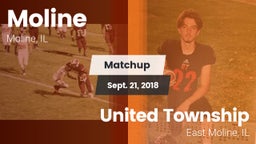 Matchup: Moline  vs. United Township 2018