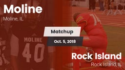 Matchup: Moline  vs. Rock Island  2018