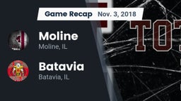 Recap: Moline  vs. Batavia  2018