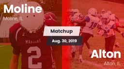 Matchup: Moline  vs. Alton  2019