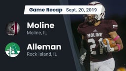 Recap: Moline  vs. Alleman  2019