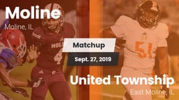 Matchup: Moline  vs. United Township 2019