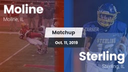 Matchup: Moline  vs. Sterling  2019