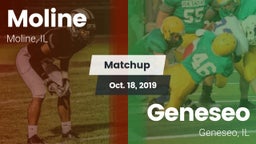 Matchup: Moline  vs. Geneseo  2019