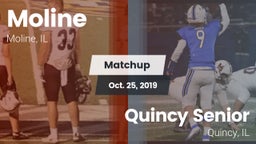 Matchup: Moline  vs. Quincy Senior  2019