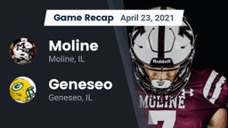 Recap: Moline  vs. Geneseo  2021