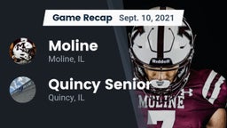 Recap: Moline  vs. Quincy Senior  2021