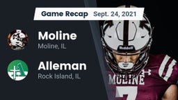Recap: Moline  vs. Alleman  2021
