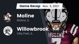 Recap: Moline  vs. Willowbrook  2021