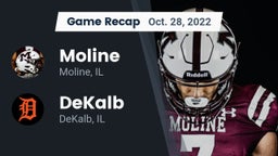 Recap: Moline  vs. DeKalb  2022