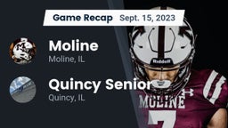 Recap: Moline  vs. Quincy Senior  2023