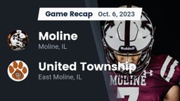 Recap: Moline  vs. United Township 2023