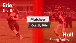 Matchup: Erie-Prophetstown vs. Hall  2016