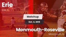 Matchup: Erie  vs. Monmouth-Roseville  2019