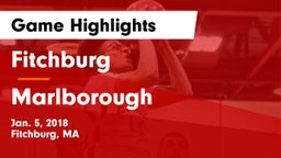 Fitchburg  vs Marlborough  Game Highlights - Jan. 5, 2018
