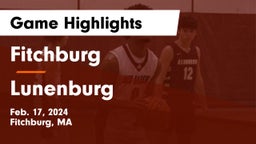 Fitchburg  vs Lunenburg  Game Highlights - Feb. 17, 2024