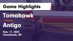 Tomahawk  vs Antigo  Game Highlights - Feb. 11, 2022