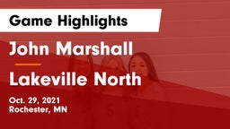 John Marshall  vs Lakeville North  Game Highlights - Oct. 29, 2021