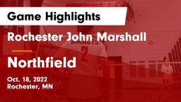 Rochester John Marshall  vs Northfield Game Highlights - Oct. 18, 2022