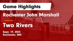Rochester John Marshall  vs Two Rivers  Game Highlights - Sept. 19, 2022
