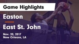 Easton  vs East St. John  Game Highlights - Nov. 20, 2017