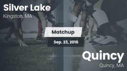 Matchup: Silver Lake vs. Quincy  2016