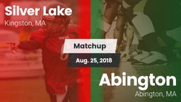 Matchup: Silver Lake High vs. Abington  2018