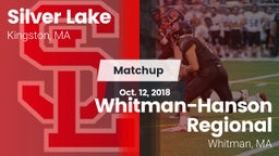 Matchup: Silver Lake High vs. Whitman-Hanson Regional  2018