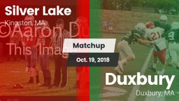 Matchup: Silver Lake High vs. Duxbury  2018