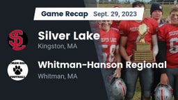 Recap: Silver Lake  vs. Whitman-Hanson Regional  2023