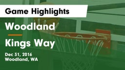 Woodland  vs Kings Way  Game Highlights - Dec 31, 2016