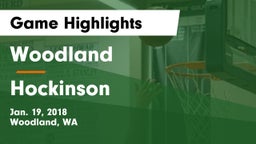Woodland  vs Hockinson  Game Highlights - Jan. 19, 2018