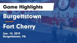 Burgettstown  vs Fort Cherry  Game Highlights - Jan. 14, 2019
