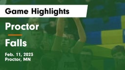 Proctor  vs Falls  Game Highlights - Feb. 11, 2023