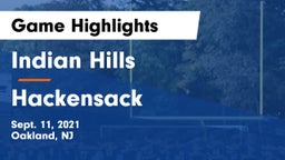 Indian Hills  vs Hackensack  Game Highlights - Sept. 11, 2021