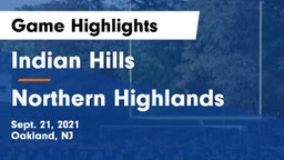 Indian Hills  vs Northern Highlands  Game Highlights - Sept. 21, 2021