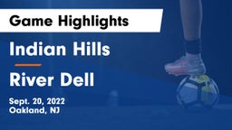Indian Hills  vs River Dell  Game Highlights - Sept. 20, 2022