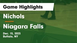 Nichols  vs Niagara Falls  Game Highlights - Dec. 15, 2023