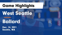 West Seattle  vs Ballard  Game Highlights - Dec. 14, 2021