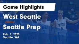 West Seattle  vs Seattle Prep Game Highlights - Feb. 9, 2023