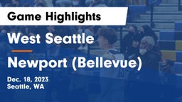 West Seattle  vs Newport  (Bellevue) Game Highlights - Dec. 18, 2023