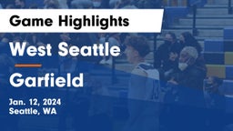 West Seattle  vs Garfield  Game Highlights - Jan. 12, 2024