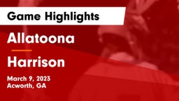 Allatoona  vs Harrison  Game Highlights - March 9, 2023