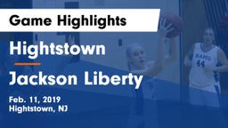 Hightstown  vs Jackson Liberty  Game Highlights - Feb. 11, 2019