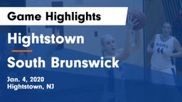 Hightstown  vs South Brunswick  Game Highlights - Jan. 4, 2020