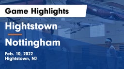 Hightstown  vs Nottingham  Game Highlights - Feb. 10, 2022
