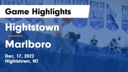 Hightstown  vs Marlboro  Game Highlights - Dec. 17, 2022