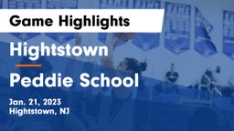 Hightstown  vs Peddie School Game Highlights - Jan. 21, 2023