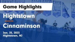 Hightstown  vs Cinnaminson  Game Highlights - Jan. 25, 2023