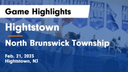 Hightstown  vs North Brunswick Township  Game Highlights - Feb. 21, 2023